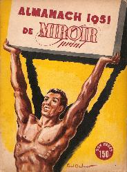 L'ALMANACH DE MIROIR SPRINT 1951 PAR GEORGES PAGNOUD
