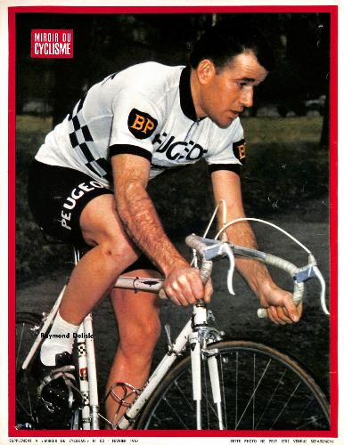 PHOTO DE RAYMOND DELISLE SUPPLÉMENT DU MIROIR DU CYCLISME 1967
