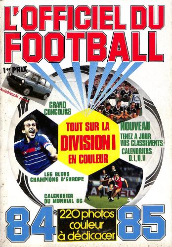 L'OFFICIEL DU FOOTBALL 1984/1985 N°7