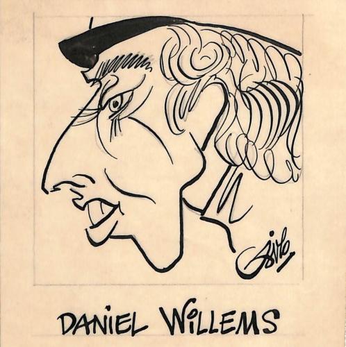Caricature originale de Daniel WILLEMS (BEL)