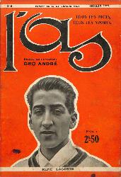 REVUE L'AS N°5 DE JUILLET 1927 PAR GEORGES « GÉO » ANDRÉ