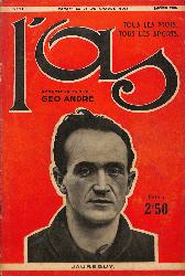 REVUE L'AS N°11 DE JANVIER 1928 PAR GEORGES « GÉO » ANDRÉ