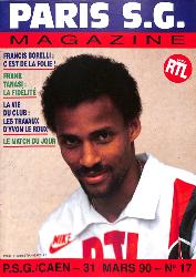 Magazine du Paris S.G. N°17 du 31 mars 1990