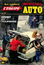 LES CAHIERS DE L'ÉQUIPE N°23 SPÉCIAL AUTO (1965)