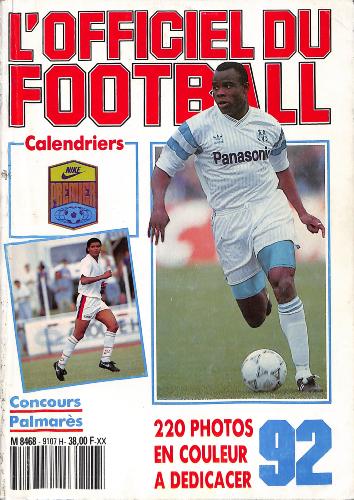 L'OFFICIEL DU FOOTBALL 1991/1992 N°14
