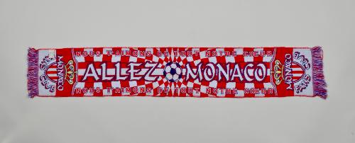 Écharpe De Foot Vintage - AS Monaco - Collection Supporter