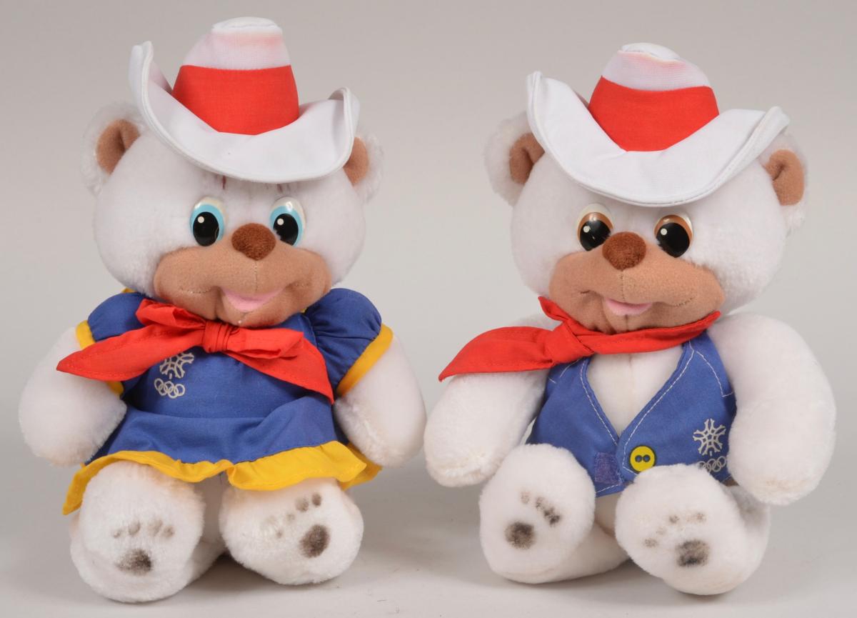 MASCOTTES HIDY ET HOWDY CALGARY 1988