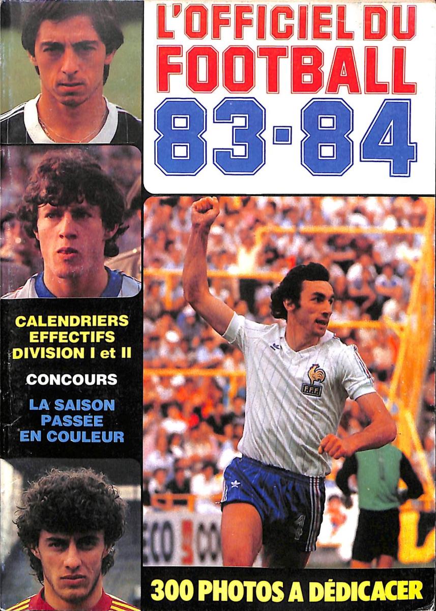 L'officiel du football 1983/1984