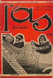 REVUE L'AS N°15 DE MAI 1928 PAR GEORGES « GÉO » ANDRÉ