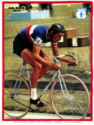PHOTO DE DANIEL REBILLARD SUPPLÉMENT DU MIROIR DU CYCLISME 1969