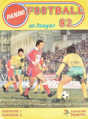ALBUM PANINI COMPLET FOOTBALL 1982