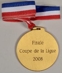 MÉDAILLE FÉDÉRATION FFHG DE LA COUPE DE LA LIGUE 2008