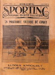SPORTING N°575 DU 7 FÉVRIER 1921