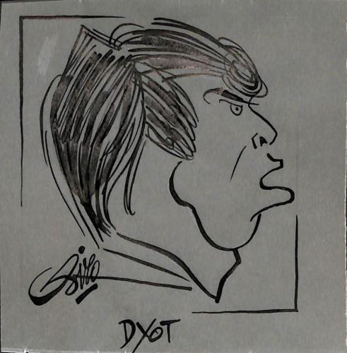 Caricature originale de Serge DYOT (FR)