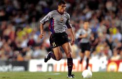 PHOTO ORIGINALE DE RIVALDO AU FC BARCELONE (SAISON 1999-2000)