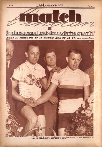 MATCH L'INTRAN N°271 DU 17 NOVEMBRE 1931