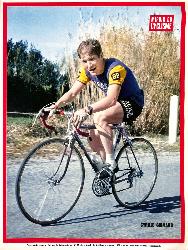 PHOTO DE CYRILLE GUIMARD SUPPLÉMENT DU MIROIR DU CYCLISME 1968
