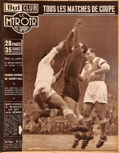 BUT ET CLUB LE MIROIR DES SPORTS N°446 DU 15 FÉVRIER 1954
