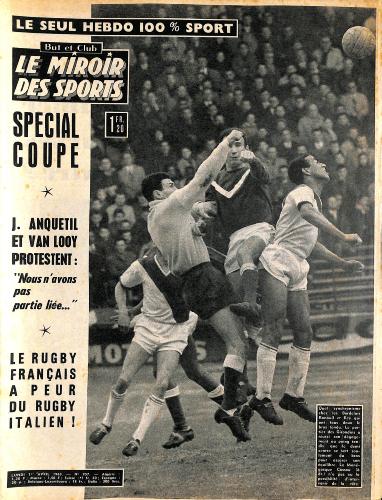 BUT ET CLUB LE MIROIR DES SPORTS N°957 DU 1 AVRIL 1963