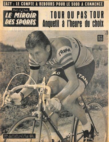 BUT ET CLUB LE MIROIR DES SPORTS N°967 DU 10 JUIN 1963