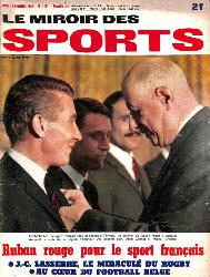 BUT ET CLUB LE MIROIR DES SPORTS N°1157 DU 10 NOVEMBRE 1966