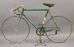 Vélo de la Marque Helyett de l'Année 1955. Ce vélo appartenait à André Darrigade