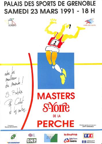 PROGRAMME OFFICIEL MASTERS ST-YORRE DE LA PERCHE ATHLÉTISME 1991