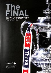 PROGRAMME OFFICIEL DU MATCH FA CUP ARSENAL VS MANCHESTER UNITED DU 21 MAI 2005