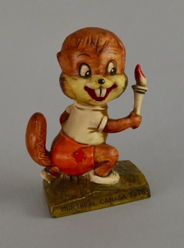 MASCOTTE MONTREAL 1976 TORCHE OLYMPIQUE