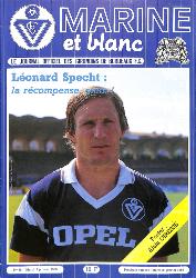 Journal officiel des Girondins de Bordeaux F.C. N°88 du 7 janvier 1986