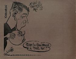 CARICATURE ORIGINALE DE JEAN KACZMAREK