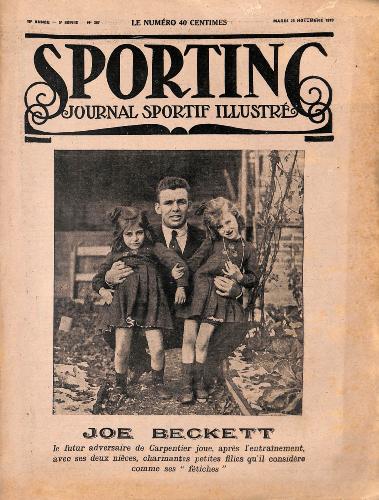 SPORTING N°267 DU 25 NOVEMBRE 1919