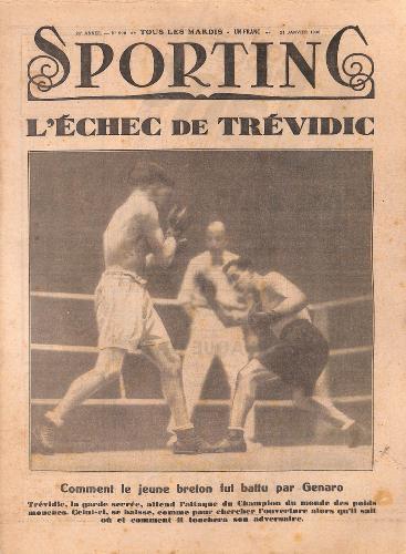 SPORTING N°990 DU 21 JANVIER 1930