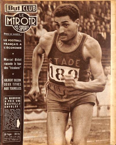 BUT ET CLUB LE MIROIR DES SPORTS N°474 DU 9 AOÛT 1954