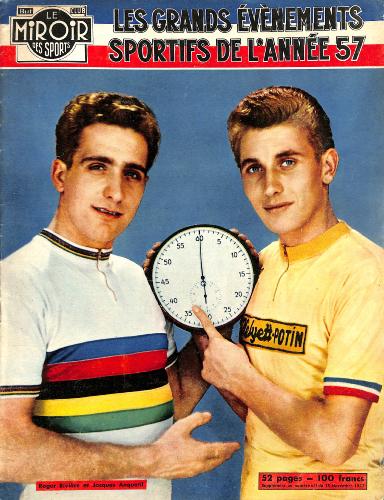 BUT ET CLUB LE MIROIR DES SPORTS N°661 SUPPLÉMENT DU 25 NOVEMBRE 1957