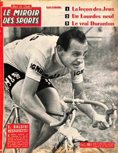BUT ET CLUB LE MIROIR DES SPORTS N°819 DU 19 SEPTEMBRE 1960