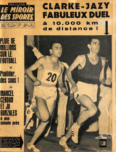 BUT ET CLUB LE MIROIR DES SPORTS N°1078 DU 8 JUIN 1965