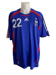 MAILLOT N°22 - ÉQUIPE DE FRANCE JEUNES PÉRIODE 2007-2008