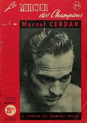 REVUE LE MIROIR DES CHAMPIONS N°4 SUR MARCEL CERDAN