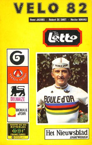 ANNUAIRE « VÉLO 82 » 27ÈME ANNÉE PAR JACOBS, DE SMET ET MAHAU