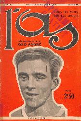 REVUE L'AS N°12 DE FÉVRIER 1928 PAR GEORGES « GÉO » ANDRÉ