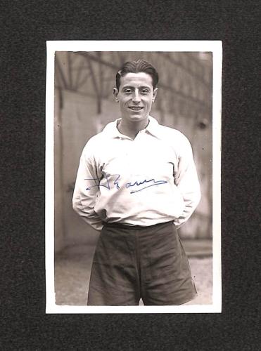 CARTE PHOTO DE RENÉ RAPHY AU STADE FRANÇAIS 1944-1945