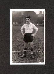 CARTE PHOTO DE ROLAND BERBETTE AU STADE FRANÇAIS