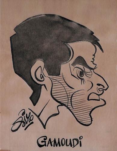 Caricature originale de Mohammed GAMMOUDI (TUN) Athlétisme