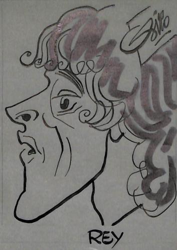 Caricature originale de Thierry REY (FR)