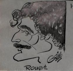Caricature originale de Jean-Luc ROUGÉ (FR)