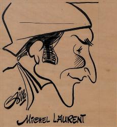 Caricature originale de Michel LAURENT (FR)