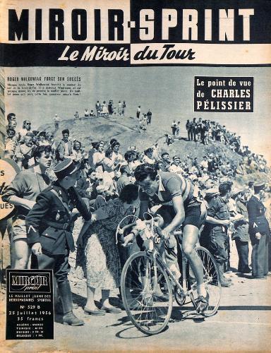 MIROIR SPRINT N°529B DU 25 JUILLET 1956