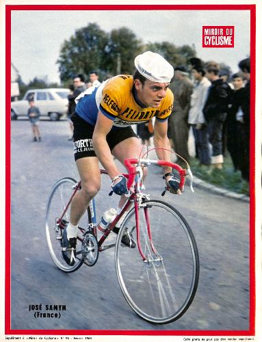 PHOTO DE JOSÉ SAMYN SUPPLÉMENT DU MIROIR DU CYCLISME 1968