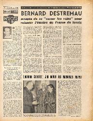 BUT ET CLUB LE MIROIR DES SPORTS SUPPLÉMENT AU N°450 DU 15 MARS 1954